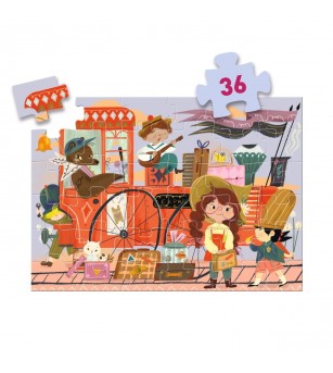 Puzzle Calatoria Miei, Djeco - Puzzle copii