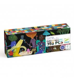 Puzzle galerie Caponata 350 piese, Djeco - Puzzle copii