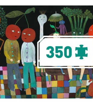 Puzzle galerie Caponata 350 piese, Djeco - Puzzle copii