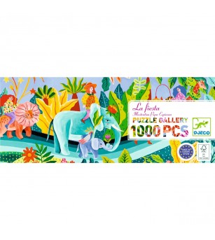 Puzzle galerie La fiesta, Djeco - Puzzle copii
