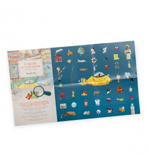 Puzzle observatie Sub apa, Moulin Roty - Puzzle copii