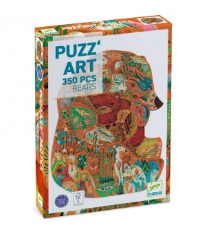 Puzzle Puzz'Art Ursul, Djeco - Puzzle copii