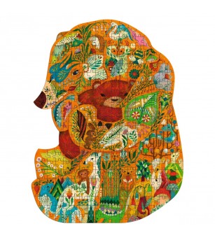 Puzzle Puzz'Art Ursul, Djeco - Puzzle copii