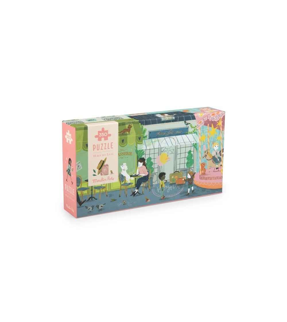 Puzzle Stradute pariziene, Moulin Roty - Puzzle copii