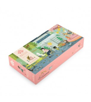 Puzzle Stradute pariziene, Moulin Roty - Puzzle copii