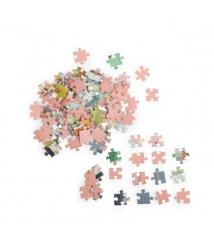 Puzzle Stradute pariziene, Moulin Roty - Puzzle copii