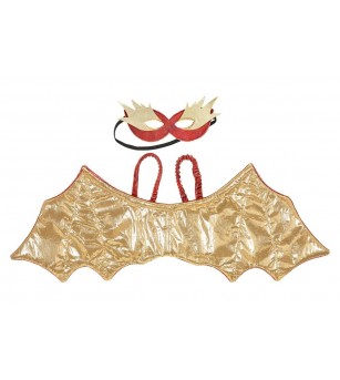 Set aripi si masca dragon, Souza! - Costume de carnaval