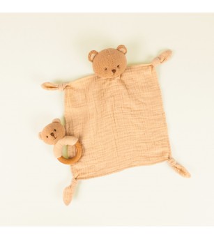 Set cadou Doudou + zornaitoare cu ursuletul Marcel, Egmont Toys - Jucării bebeluși