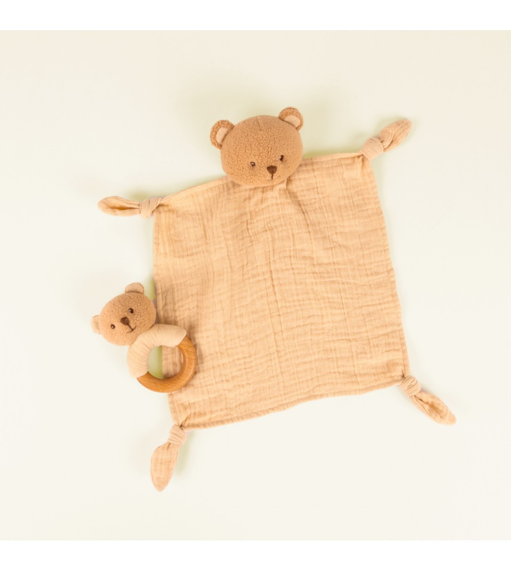 Set cadou Doudou + zornaitoare cu ursuletul Marcel, Egmont Toys - Jucării bebeluși