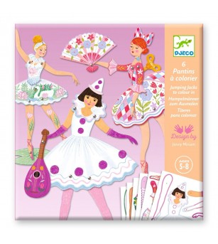 Set creativ Balerine, Djeco - Seturi creative DIY