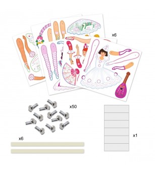Set creativ Balerine, Djeco - Seturi creative DIY