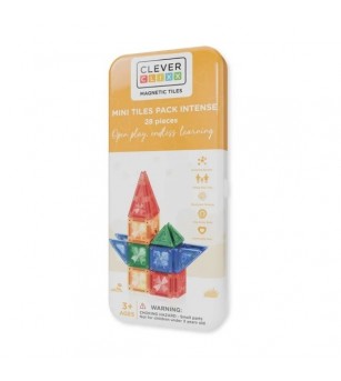 Set de construit cu mini placi magnetice, Cleverclixx - Jucarii magnetice