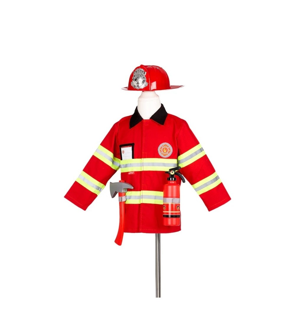 Set geaca si accesorii Pompier pentru copii, Souza! - Costume de carnaval