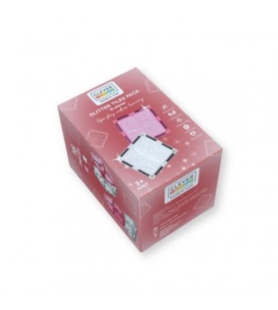 Set magnetic de construit cu placi stralucitoare, Cleverclixx - Jucarii magnetice