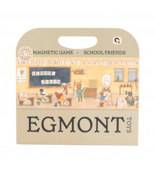 Set magnetic La scoala, Egmont Toys - Jucării creativ-educative