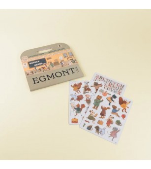 Set magnetic La scoala, Egmont Toys - Jucării creativ-educative