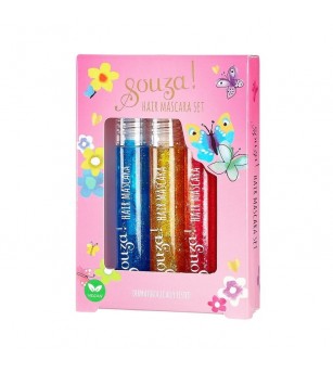 Set mascara cu glitter pentru par, Souza! - Costume de carnaval