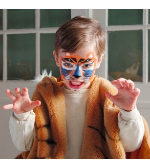 Set pictura pe fata Animale salbatice, Djeco - Pictura pe față