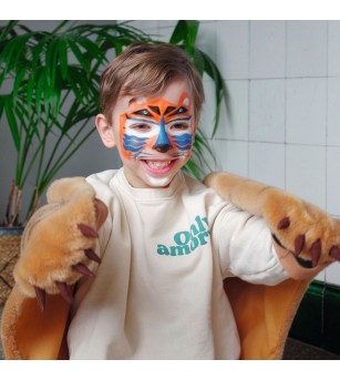 Set pictura pe fata Animale salbatice, Djeco - Pictura pe față