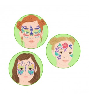 Set pictura pe fata Rio de Janeiro, Djeco - Pictura pe față