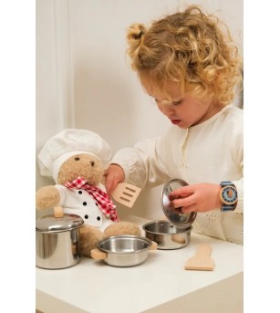 Ursuletul bucatar - jucarie de plus , Egmont Toys - Papusi si jucarii de plus