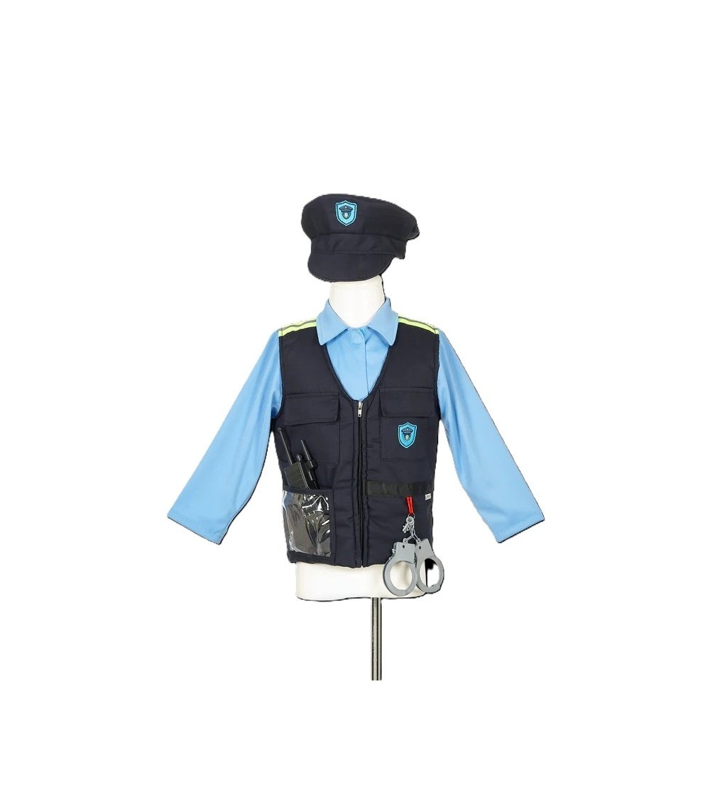 Vesta Politist cu accesorii pentru copii, Souza! - Costume de carnaval