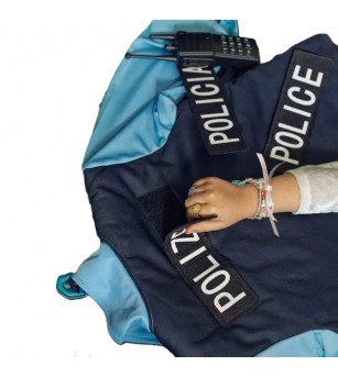 Vesta Politist cu accesorii pentru copii, Souza! - Costume de carnaval