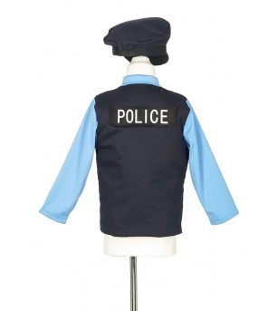 Vesta Politist cu accesorii pentru copii, Souza! - Costume de carnaval