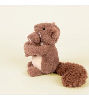 Veverita de plus cu puiut, Egmont Toys - Papusi si jucarii de plus