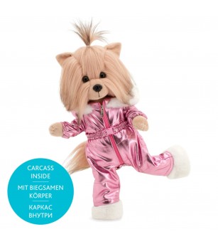 Jucărie de pluș Lucky Doggy Yoyo Mountain Stroll - Orange Toys - Jucarii de plus