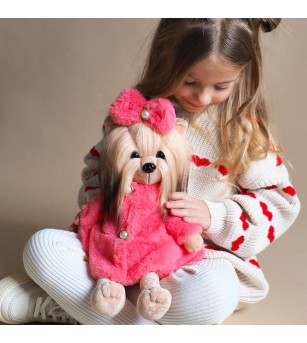 Jucărie de pluș Lucky Doggy Yoyo Fashion Week - Orange Toys - Jucarii de plus
