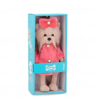 Jucărie de pluș Lucky Doggy Yoyo Fashion Week - Orange Toys - Jucarii de plus