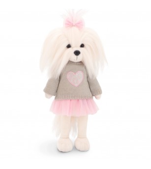 Jucărie de pluș Lucky Doggy Mimi Pink Heart - Orange Toys - Jucarii de plus