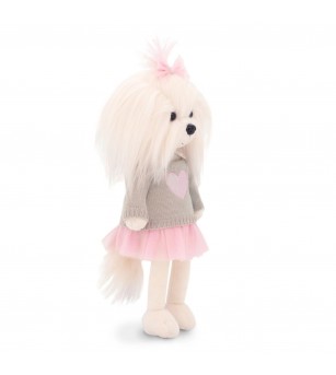 Jucărie de pluș Lucky Doggy Mimi Pink Heart - Orange Toys - Jucarii de plus