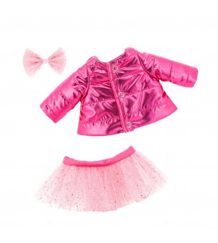 Set de îmbrăcăminte Lucky Doggy Pink Jacket - Orange Toys - Jucarii de plus