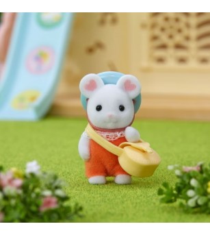 Figurină Sylvanian Families 5408 - bebeluș soricel Marshmallow - Figurine