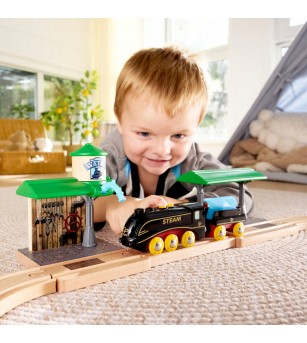 Jucarie – Tren cu aburi si fluier - Vehicule de jucărie