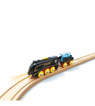 Jucarie – Tren cu aburi si fluier - Vehicule de jucărie