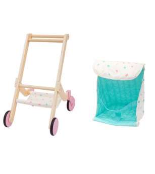 Jucarie – Carucior pentru papusi Sweet Walks - Căsuțe de păpuși și accesorii