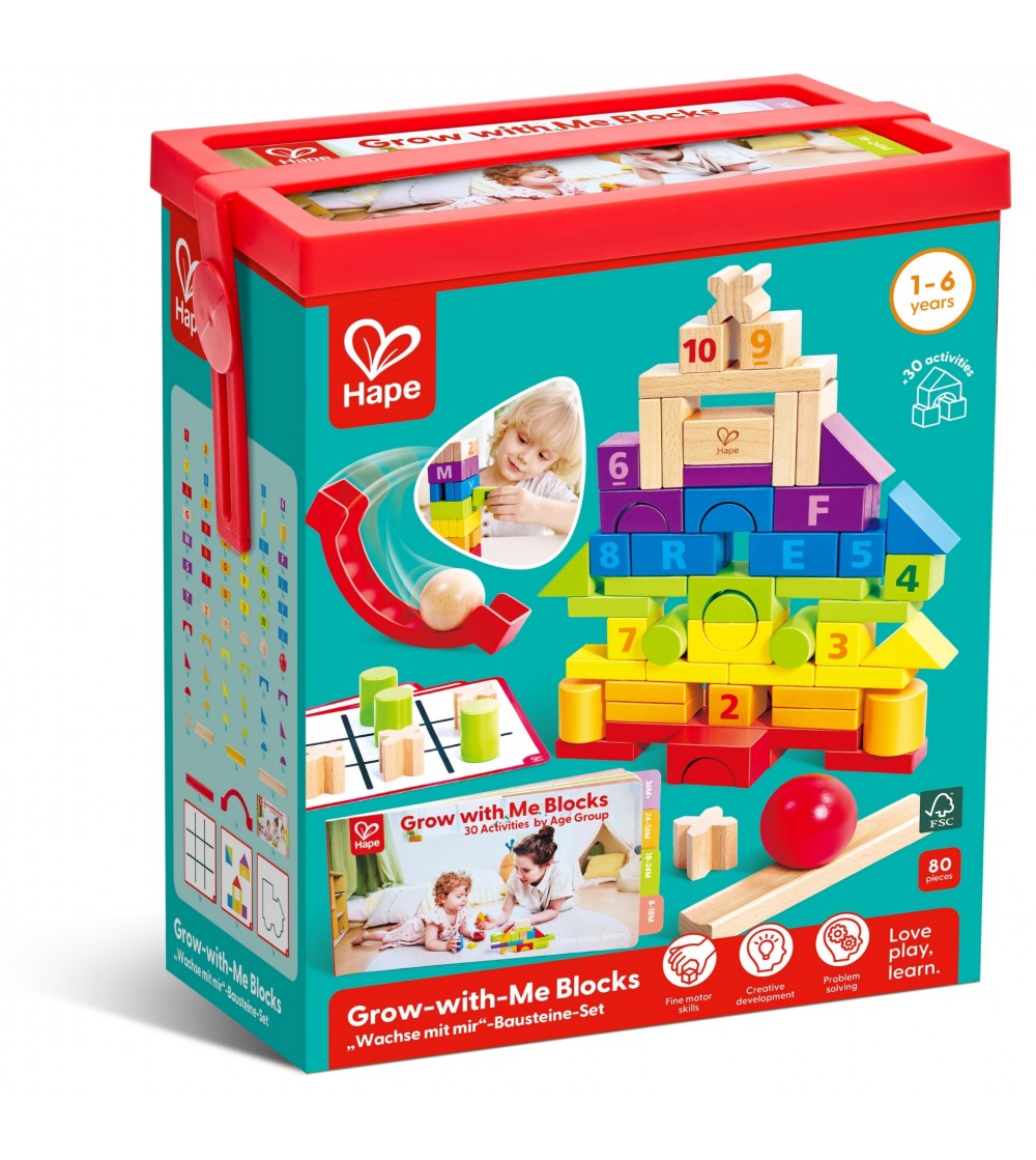 Jucarie – Blocuri Grow-With-Me - Jucării de lemn si Montessori