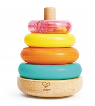 Jucarie – Donuturi de stivuit - Jucării de lemn si Montessori