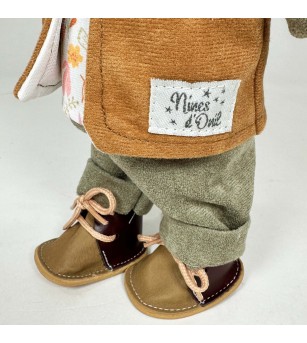Papusa Nines D'Onil, Colectia Little Mio, Afro, 23 cm - Papusi