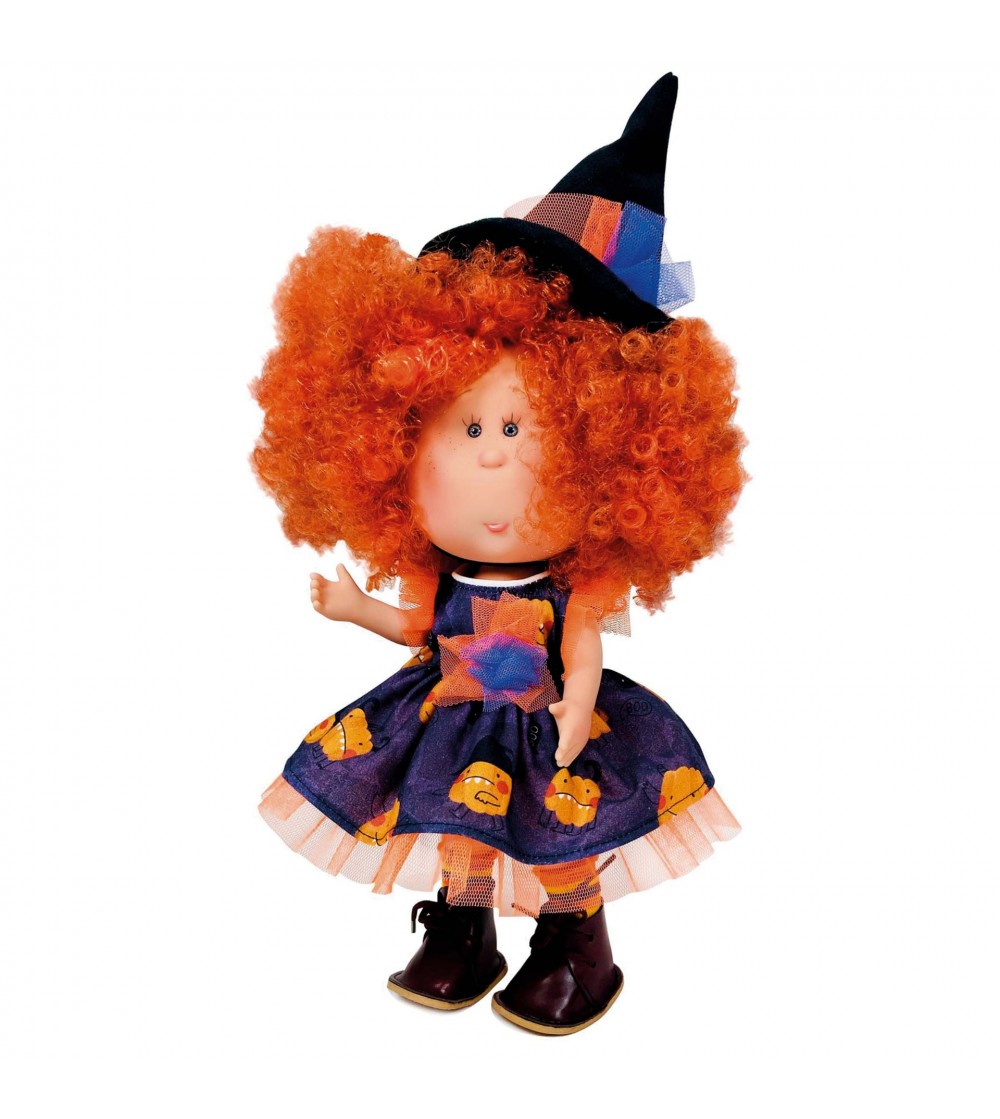 Papusa Nines D'Onil, Mia Halloween, cu miros de vanilie, 30 cm (2024) - Papusi