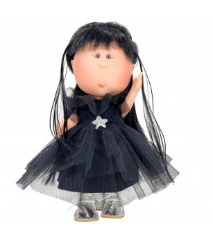 Papusa Nines D'Onil, Mia Black Wednesday, cu miros de vanilie, 30 cm (2024) - Papusi