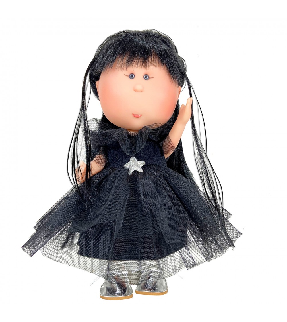 Papusa Nines D'Onil, Mia Black Wednesday, cu miros de vanilie, 30 cm (2024) - Papusi