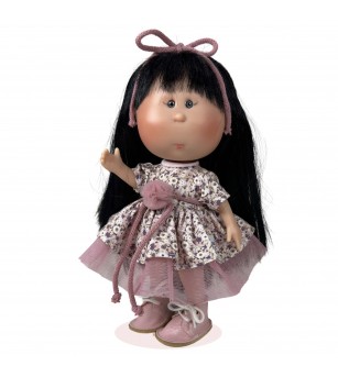 Papusa Nines D'Onil, Colectia Little Mia, Mia Spring, cu miros de vanilie, 23 cm - Papusi