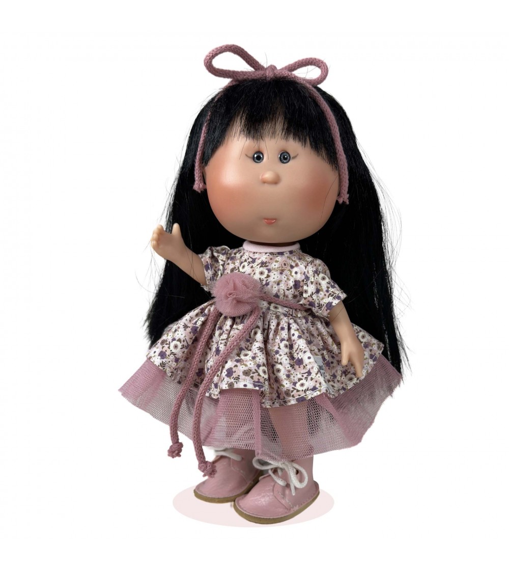 Papusa Nines D'Onil, Colectia Little Mia, Mia Spring, cu miros de vanilie, 23 cm - Papusi
