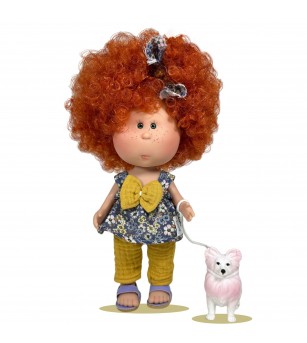 Papusa Nines D'Onil, Colectia Little Mia, Mia Walker, cu miros de vanilie, 23 cm - Papusi