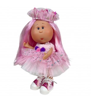 Papusa Nines D'Onil, Colectia Little Mia, Mia Queen, cu miros de vanilie, 23 cm - Papusi