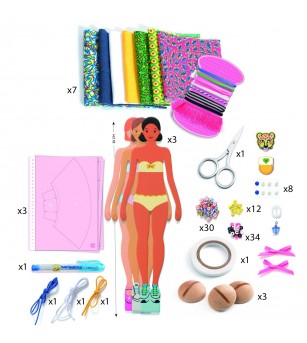 Atelier de creatie Moda by Magali - Seturi cu stickere și colaje